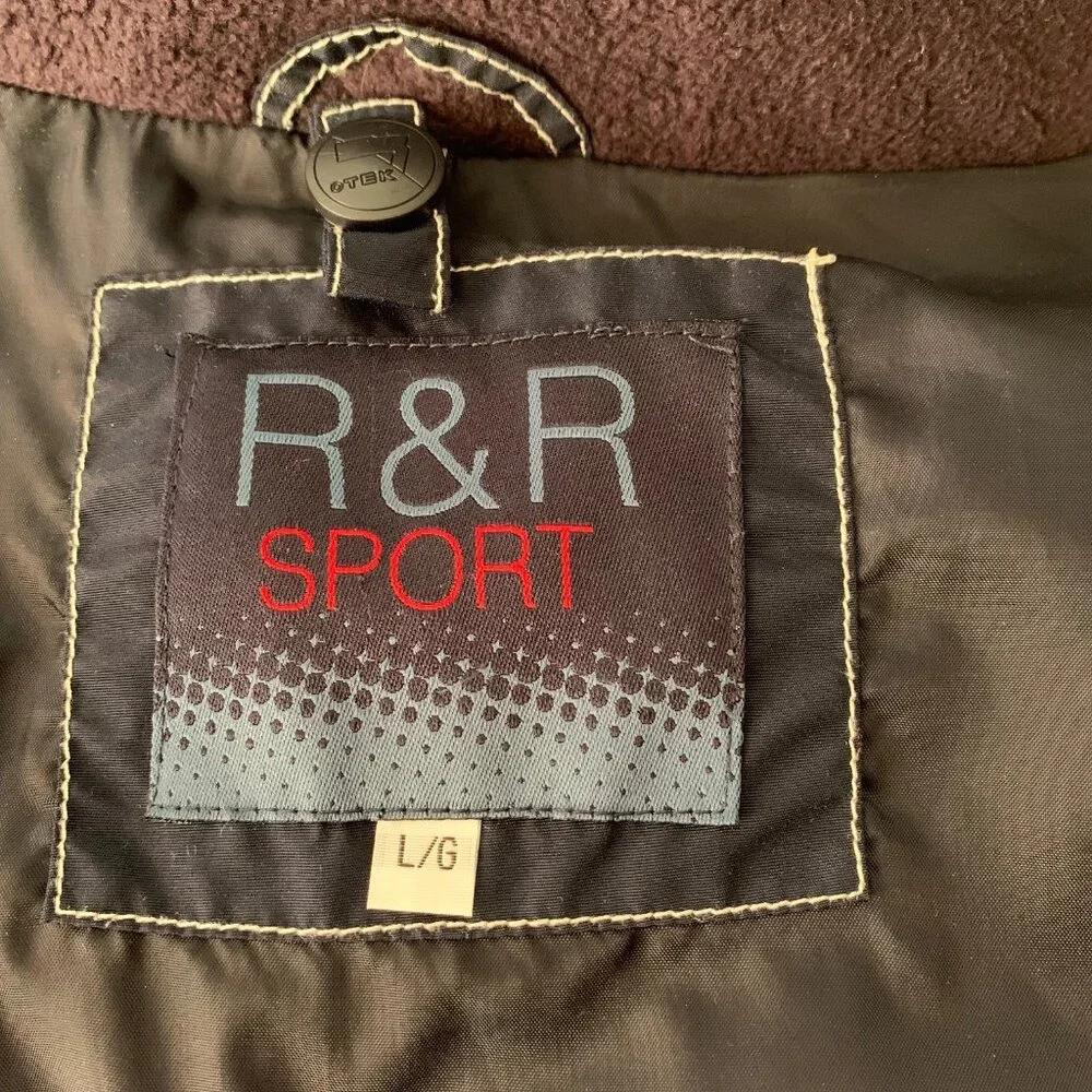 R&R Sport Men’s Windbreaker Rain Jacket Coat - Picture 9 of 12